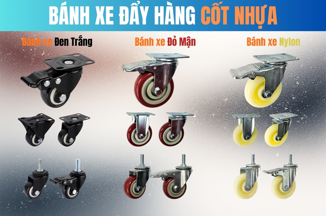 Bánh Xe Cốt Nhựa