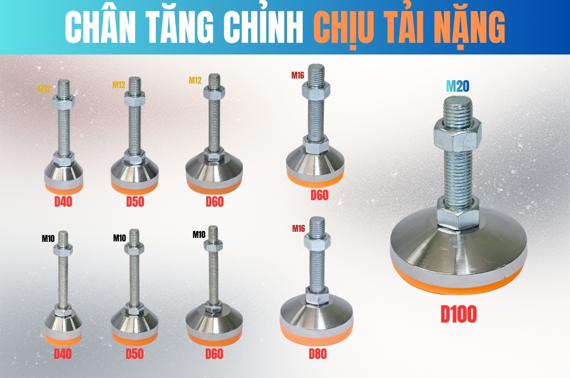 Chân Tăng Chỉnh Chịu Tải
