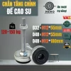 Chân Tăng Chỉnh Đế Cao Su M12 - Cơ Khí Nemo