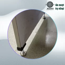 Chân Tăng Chỉnh Bát Thép Mạ Crom (M8, M10, M12) chan tang chinh ma crom dac tinh - Cơ Khí Nemo (chi tiết 4)