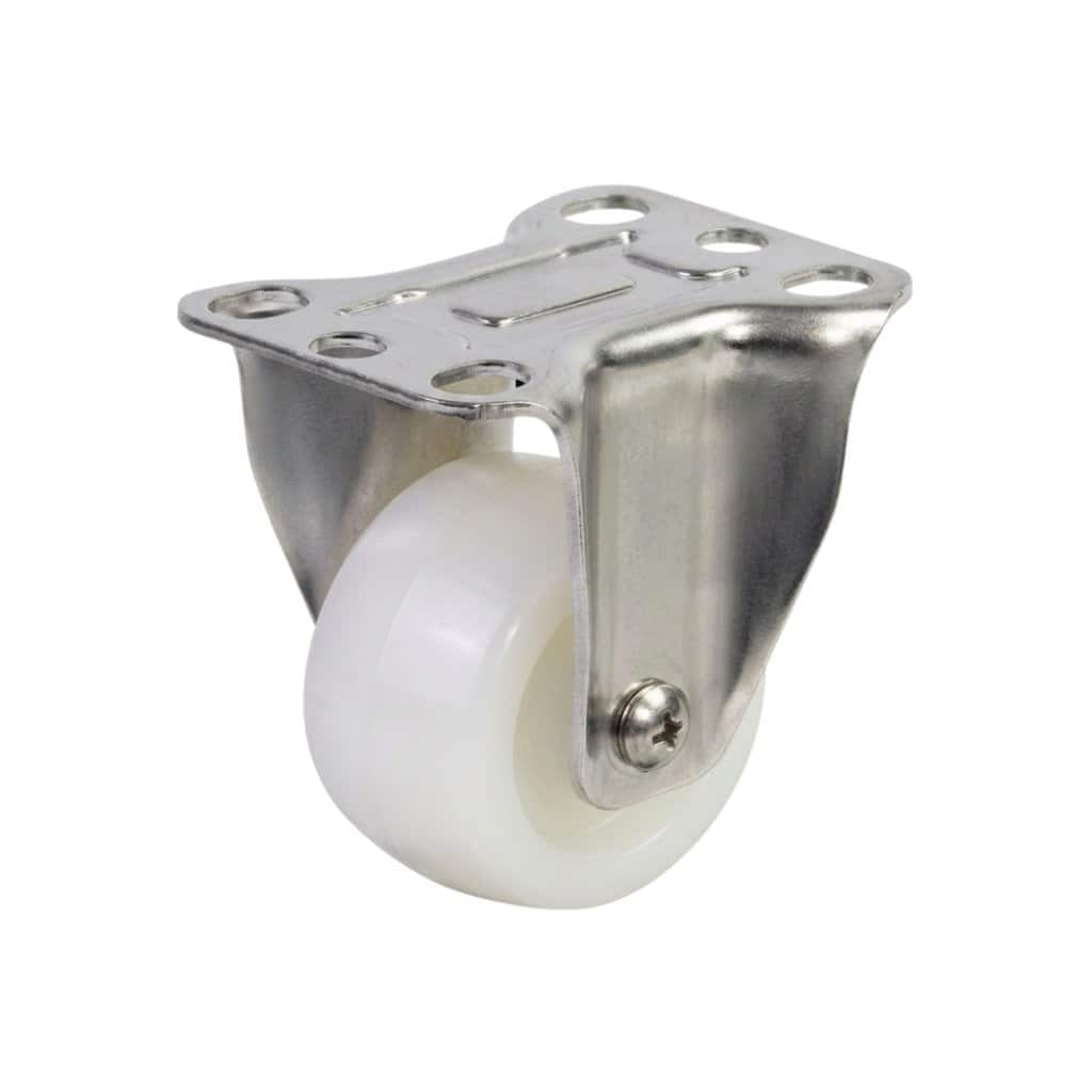 Bánh xe Inox 304 PA Nylon tải nhẹ 5cm càng tĩnh - Cơ Khí Nemo