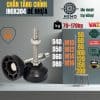Chân tăng chỉnh đế nhựa Inox 304 M10 M12 M14 M16 - Cơ Khí Nemo