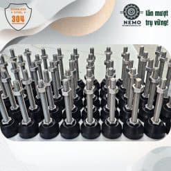 Chân tăng chỉnh đế nhựa Inox 304 - ứng dụng thực tế - Cơ Khí Nemo